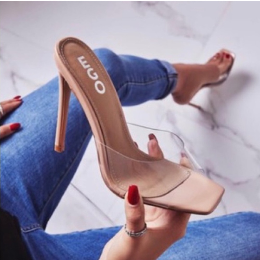 Brand New Clear Heels